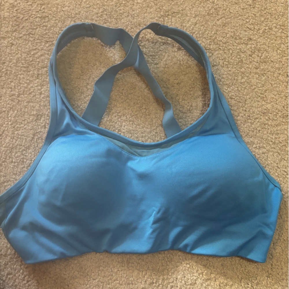 Blue Sports Bra